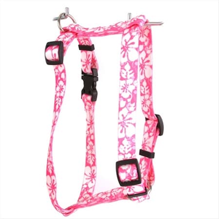 Island Floral Pink Roman Harness - Extra Large